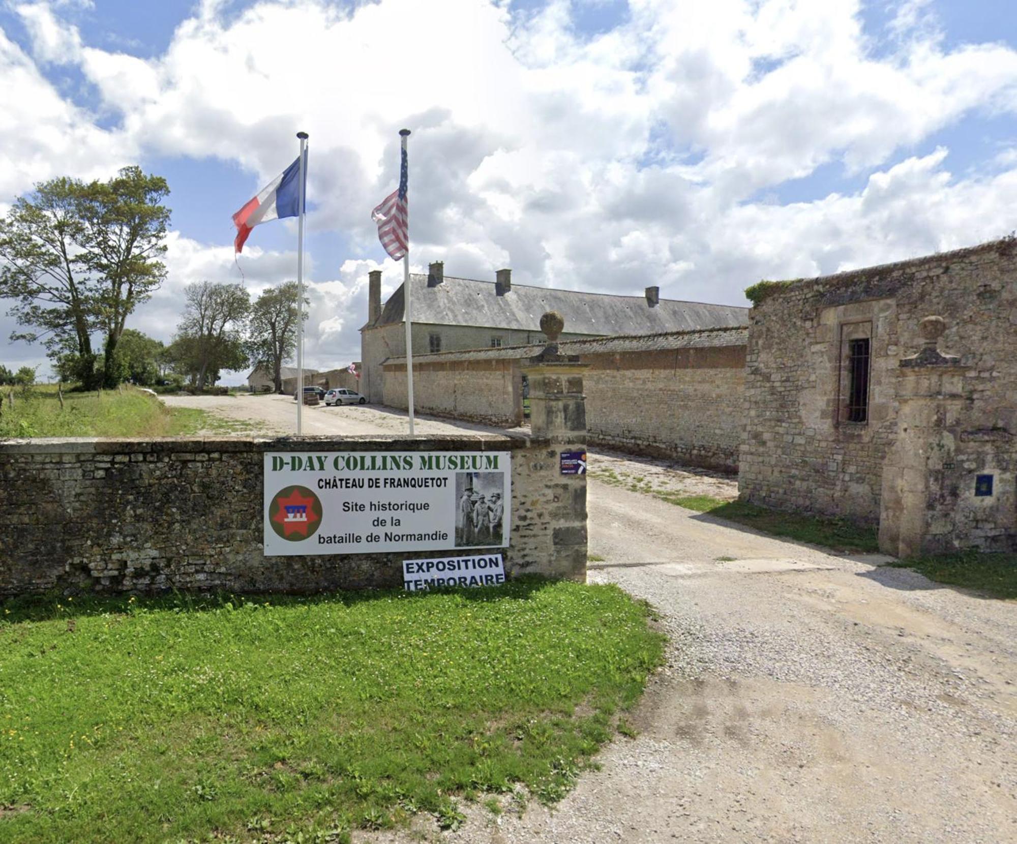 Chateau De Franquetot & D Day Collins Museum Sainte-Mère-Église Buitenkant foto